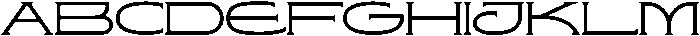 Wakorin Expanded otf (400) Font UPPERCASE
