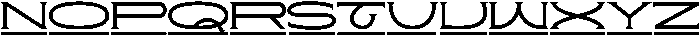 Wakorin Expanded otf (400) Font LOWERCASE