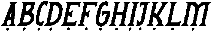 Wakorin Extra Condensed Italic otf (400) FONT