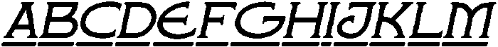 Wakorin Ultra Condensed Italic otf (900) FONT