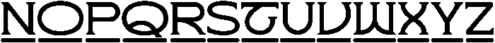 Wakorin Ultra Condensed otf (900) Font LOWERCASE