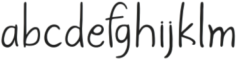 WaldronRegular otf (400) Font LOWERCASE