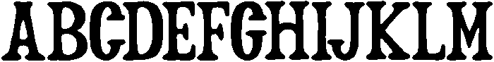 Walds Misery otf (400) Font UPPERCASE