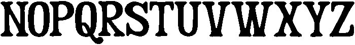 Walds Misery otf (400) Font UPPERCASE