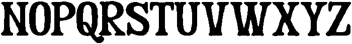 Walds Misery otf (400) Font LOWERCASE