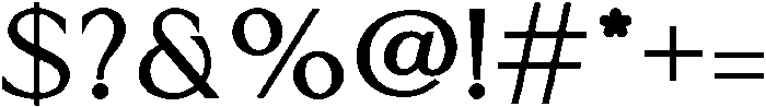 Walker Regular otf (400) Font OTHER CHARS