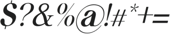 WalkieValkyrie Thin Italic otf (100) Font OTHER CHARS
