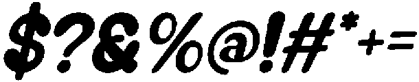 Walkside Italic otf (400) Font OTHER CHARS