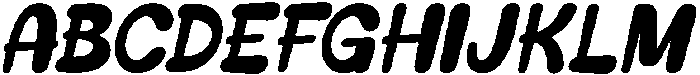 Walkside Italic otf (400) Font UPPERCASE