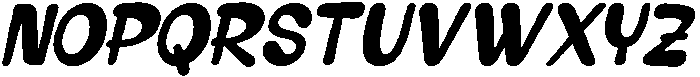 Walkside Italic otf (400) Font UPPERCASE