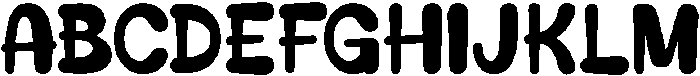 Walkside Regular otf (400) Font UPPERCASE