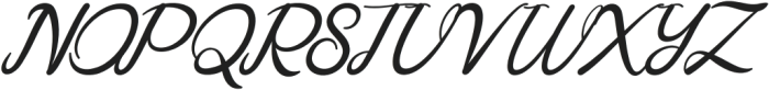 Walletsy Italic otf (400) Font UPPERCASE