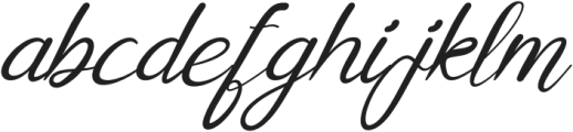 Walletsy Italic otf (400) Font LOWERCASE