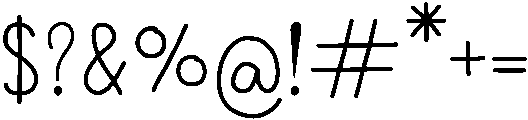 Walnut Regular otf (400) Font OTHER CHARS