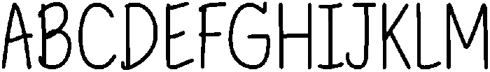 Walnut Regular otf (400) Font UPPERCASE