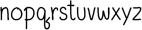 Walnut Regular otf (400) Font LOWERCASE