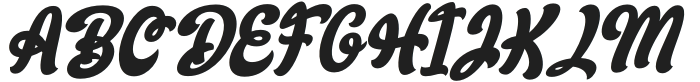Walt Melody Italic otf (400) Font UPPERCASE