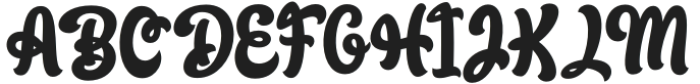 Walt Melody Regular otf (400) Font UPPERCASE