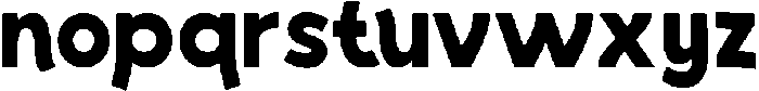 Wamps Regular otf (400) Font LOWERCASE