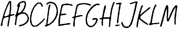 Wanderer Regular otf (400) Font UPPERCASE