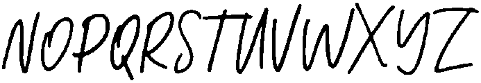 Wanderer Regular otf (400) Font UPPERCASE