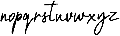 Wanderer Regular otf (400) Font LOWERCASE