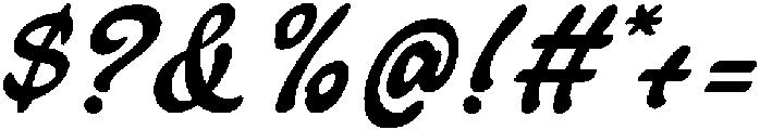 Wanderline Script otf (400) Font OTHER CHARS