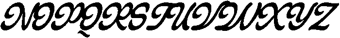 Wanderline Script otf (400) Font UPPERCASE