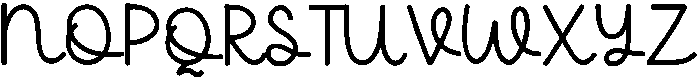Wanderlust Regular otf (400) Font UPPERCASE