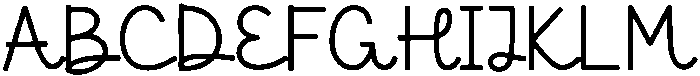 Wanderlust Regular otf (400) Font UPPERCASE