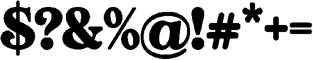 Wanderlust otf (400) Font OTHER CHARS