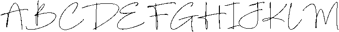 Wanderlust otf (400) Font UPPERCASE