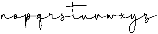 Wanderlust otf (400) Font LOWERCASE