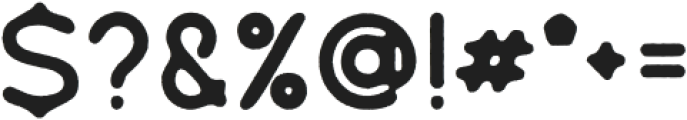 Wandery-Rough otf (400) Font OTHER CHARS