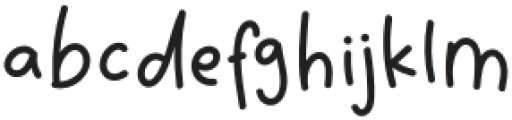 Want To Be Cool Regular otf (400) Font LOWERCASE