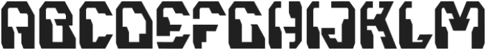 Wantech Regular otf (400) Font UPPERCASE