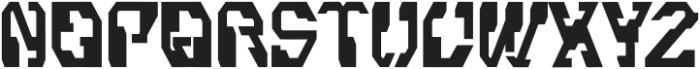 Wantech Regular otf (400) Font UPPERCASE