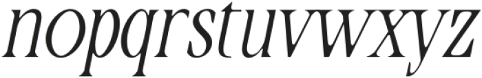 Waramugi Light Italic otf (300) Font LOWERCASE