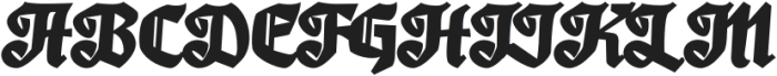 Wardshus Calligraphy Bold Upright otf (700) Font UPPERCASE