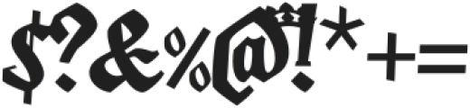 Wardshus Calligraphy Upright otf (400) Font OTHER CHARS