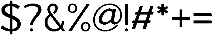 Warlock otf (400) Font OTHER CHARS