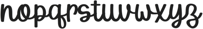 Warm Kisses otf (400) Font LOWERCASE