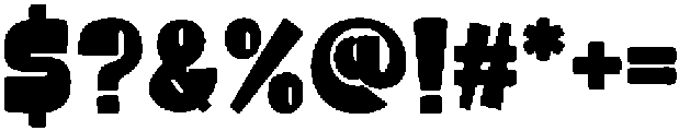 Warm Toast otf (400) Font OTHER CHARS