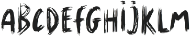 Warough Regular otf (400) Font LOWERCASE