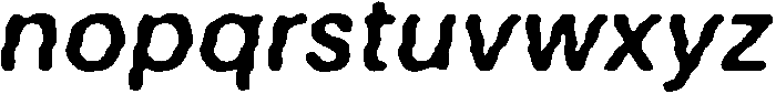 Warpica Regular otf (400) Font LOWERCASE