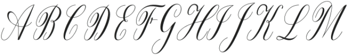 Warton otf (400) Font UPPERCASE