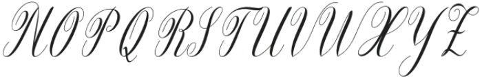 Warton otf (400) Font UPPERCASE