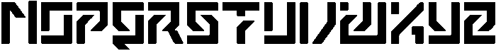 Warzone Regular otf (400) Font LOWERCASE