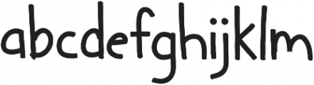 Washi Regular otf (400) Font LOWERCASE