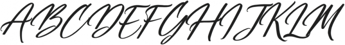 Washington Calligraphy Italic otf (400) Font UPPERCASE